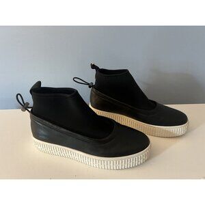 What For Women's Black Stivaletti Con Tacco Shoes Size 37